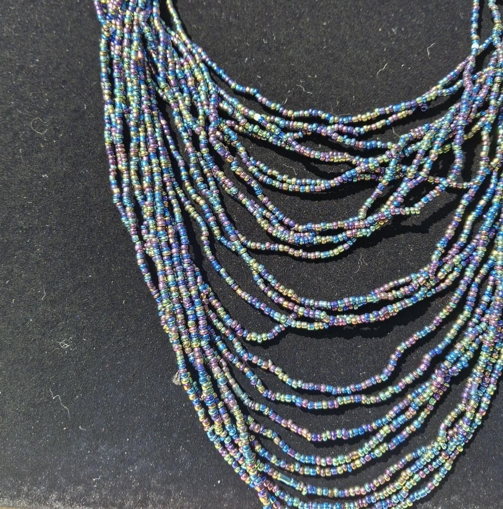 Handmade in Kenya Beaded Necklace